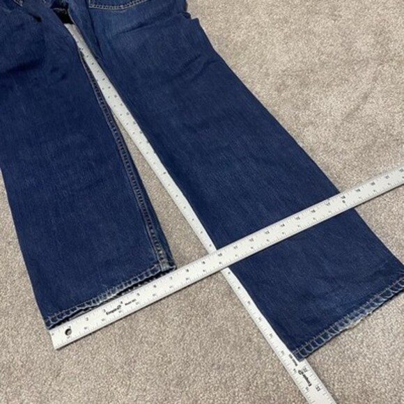 The Hundreds Jeans Mens Size 32X32 Blue Slim Fit Straight Selvedge Red Line y2k - Picture 5 of 9